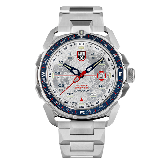 Luminox Ice-Sar Arctic 46mm Quartz Stainless Steel On Bracelet Men's Watch 1207