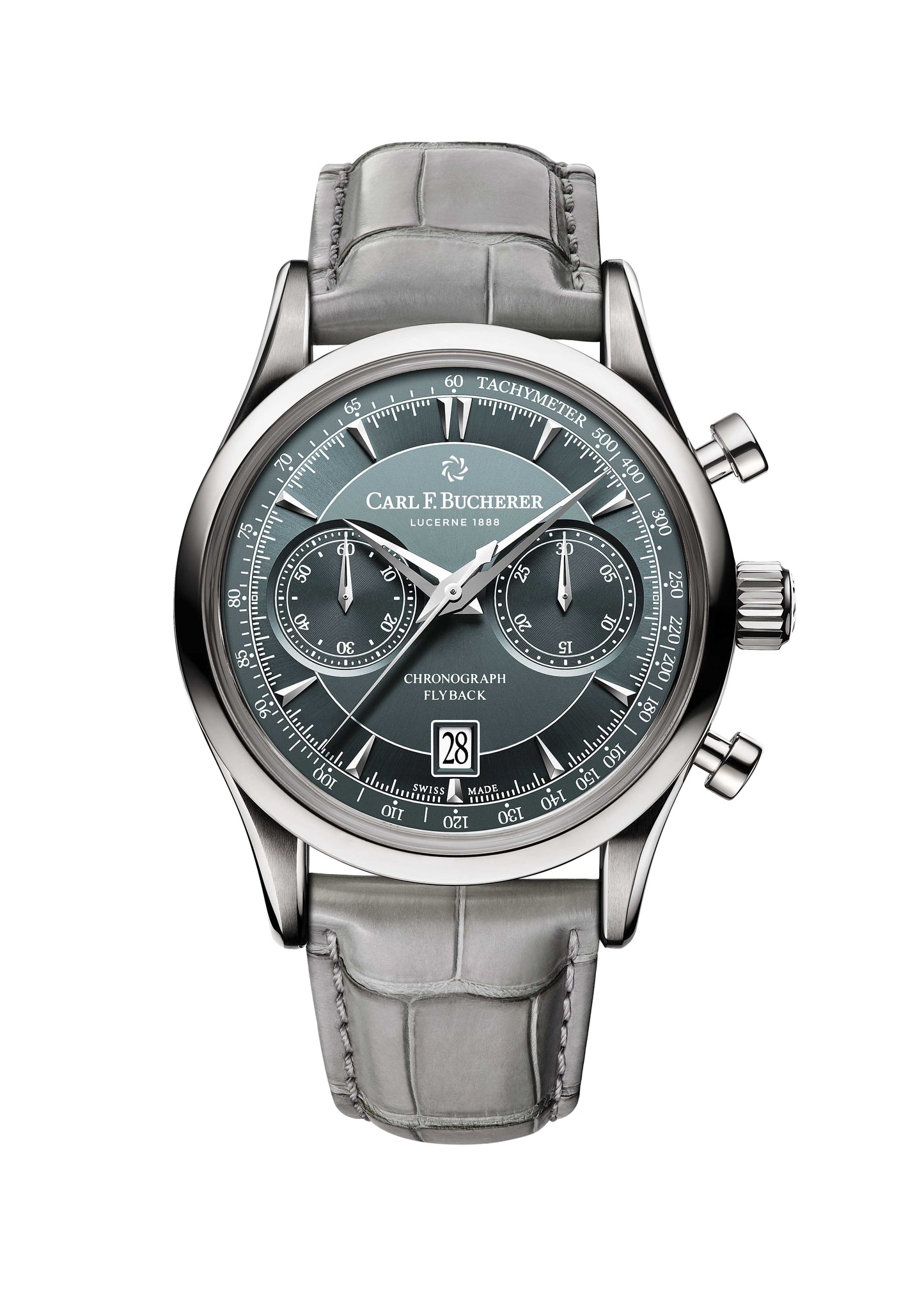 Carl F. Bucherer Manero Flyback Automatic Chronograph Stainless Steel On Strap Men's Watch 166.197.2/00.10919.08.93.01