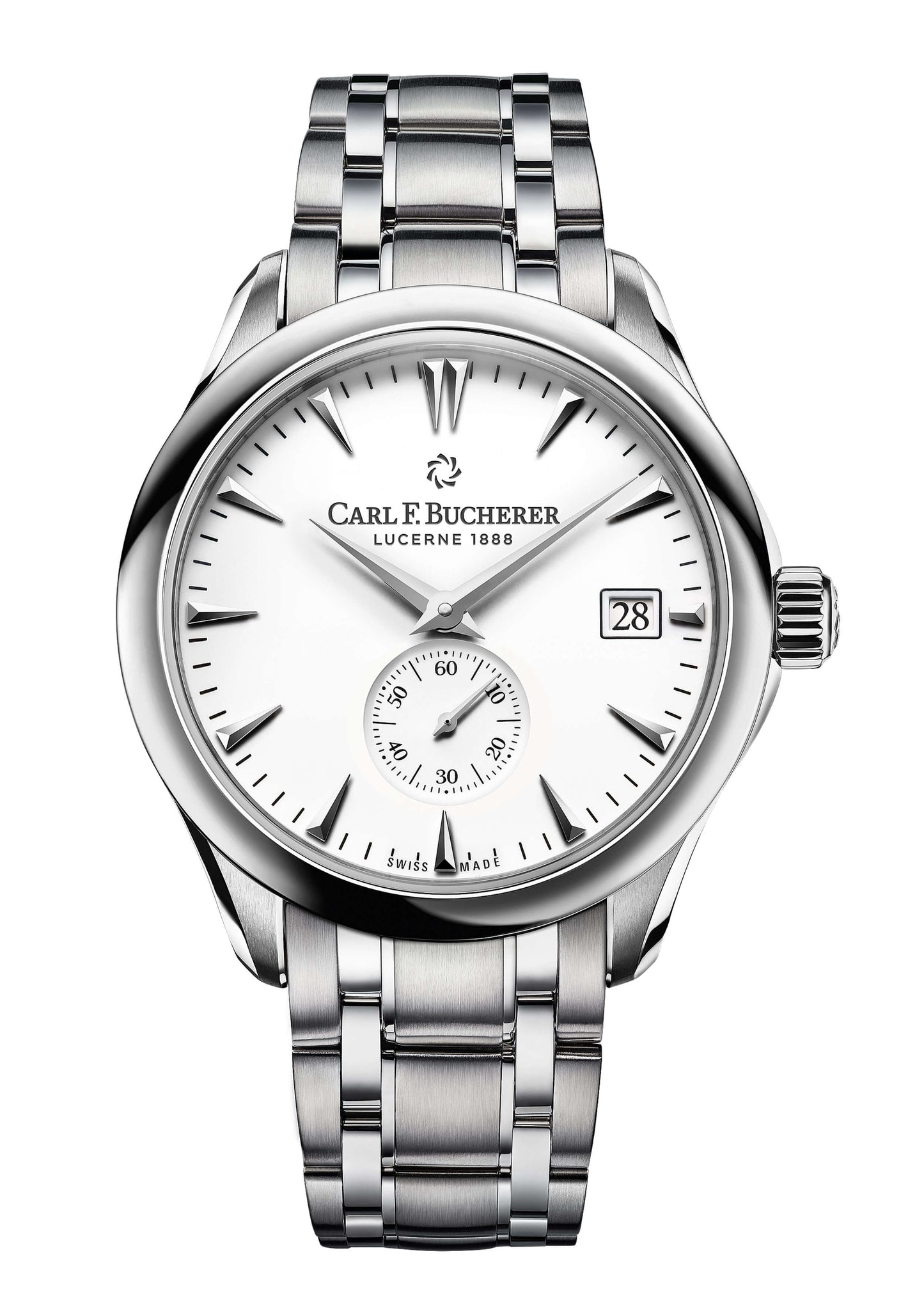 Carl F. Bucherer Manero Peripheral Stainless Steel On Strap Men's Watch 00.10921.08.23.21