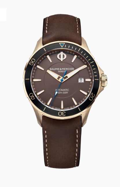 Baume & Mercier Clifton Club Automatic Bronze On Strap Men's Watch MOA10501