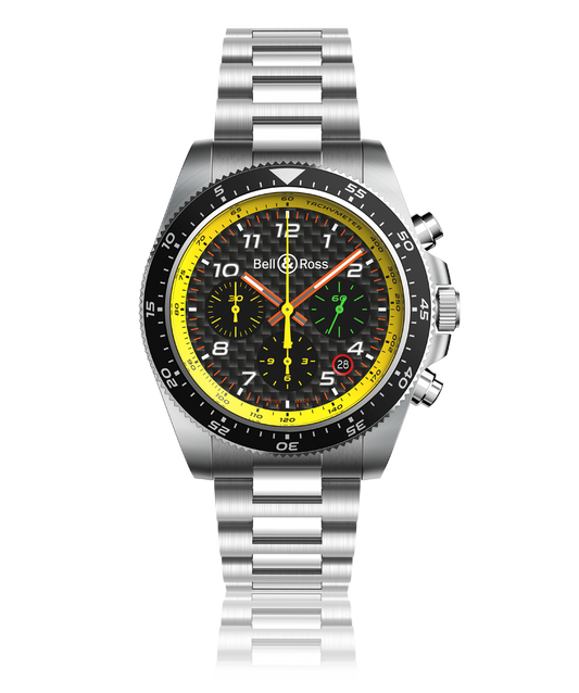 Bell & Ross BR V3-94 Limited Edition Automatic Chronograph Stainless Steel On Bracelet Men's Watch BR V3-94 R.S.19