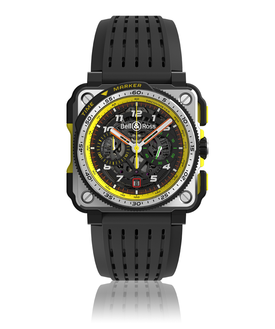 Bell & Ross BR-X1 Limited Edition Automatic Skeleton On Strap Men's Watch BR-X1 R.S.19