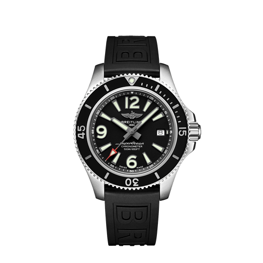 Breitling Superocean Automatic 42 Stainless Steel On Tang Strap Men's Watch A17366021B1S1