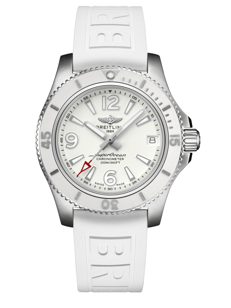 Breitling Superocean Automatic 36 Stainless Steel On Tang Strap Men's Watch A17316D21A1S1