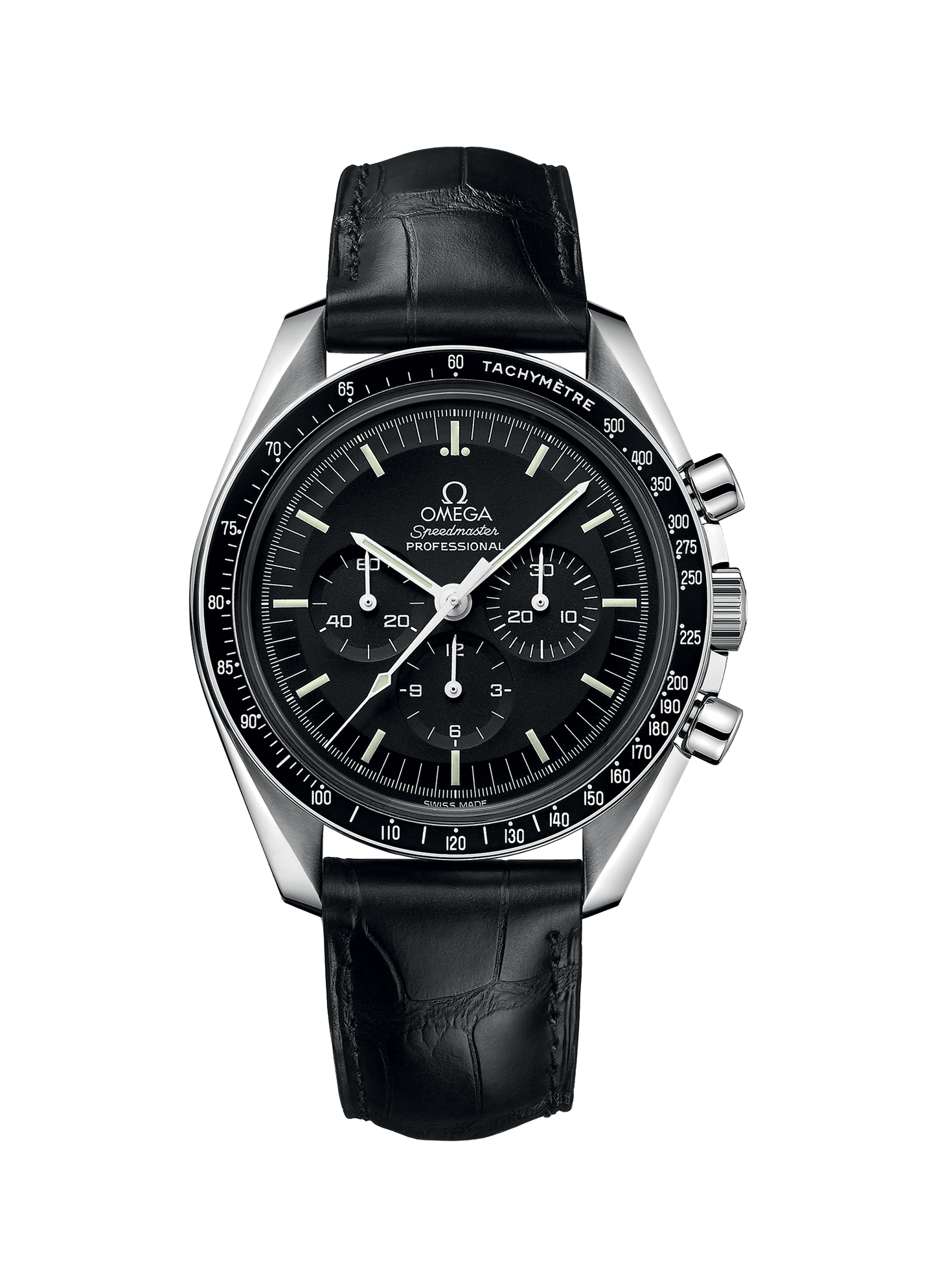 Omega Speedmaster Moonwatch Professional Chronograph 42mm Stainless Steel On Strap Men's Watch 311.33.42.30.01.001