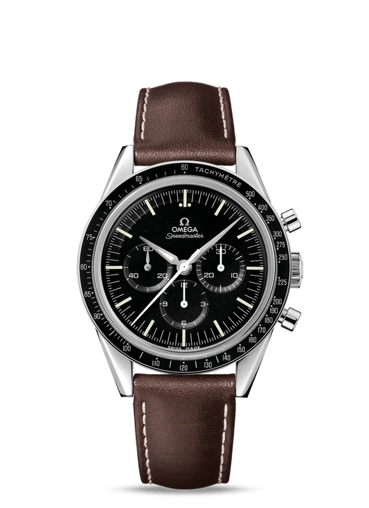 Omega Speedmaster Moonwatch Chronograph 39.7mm Stainless Steel On Strap Men's Watch 311.32.40.30.01.001