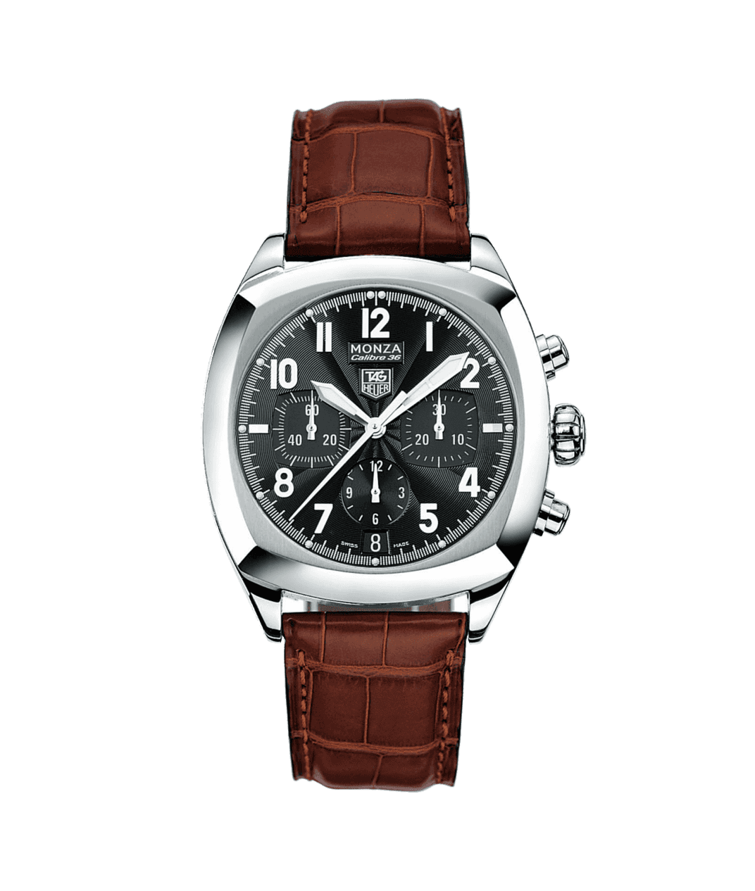 Tag Heuer Heritage Monza Automatic Chronograph Stainless Steel On Strap Men's Watch CR5110.FC6176