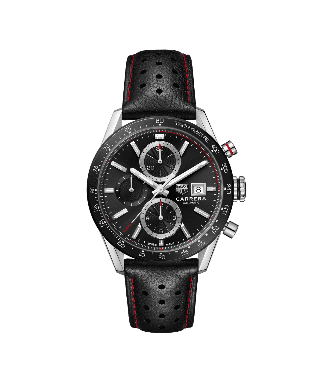 Tag Heuer Carrera Calibre 16 Automatic Chronograph Stainless Steel On Strap Men's Watch CBM2110.FC6454