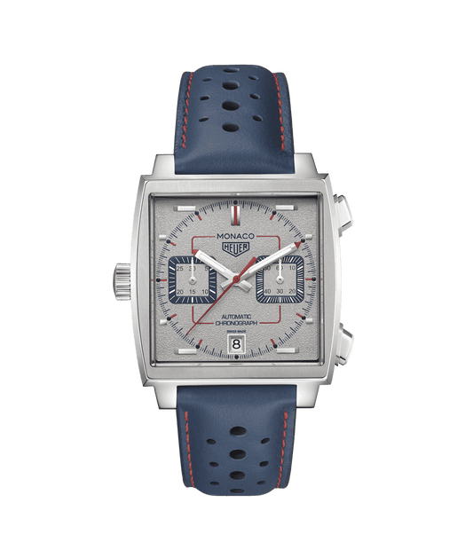 Tag Heuer Monaco Calibre 11 Automatic Chronograph Stainless Steel On Strap Men's Watch CAW211X.FC6468