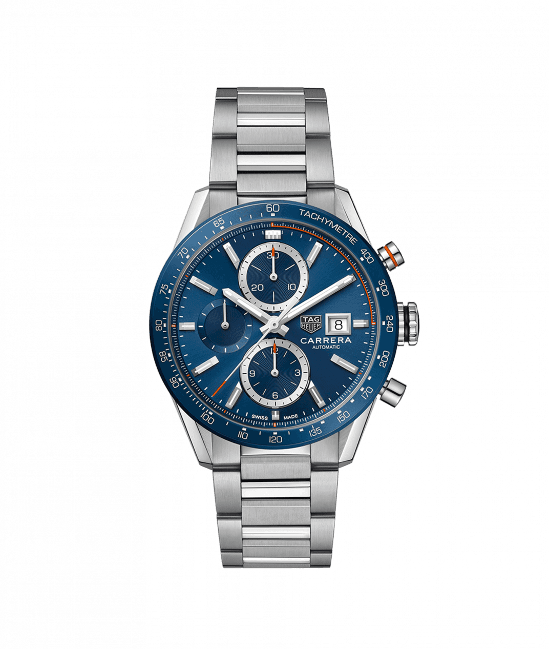 Tag Heuer Carrera Calibre 16 Automatic Chronograph Stainless Steel On Bracelet Men's Watch CBM2112.BA0651