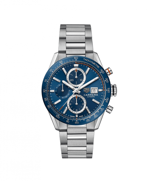 Tag Heuer Carrera Calibre 16 Automatic Chronograph Stainless Steel On Bracelet Men's Watch CBM2112.BA0651