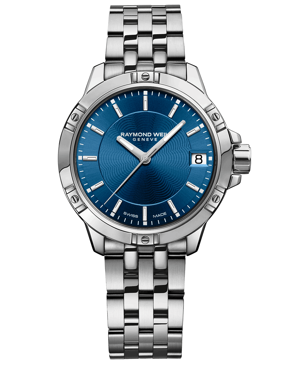 Raymond Weil Tango 30mm Quartz Stainless Steel On Stainless Steel Bracelet Ladies Watch 5960-ST-50011