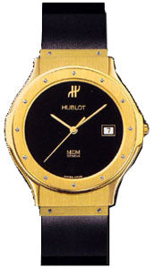 Pre-Owned Hublot Classic Quartz Yellow Gold On Strap 1520.100.3