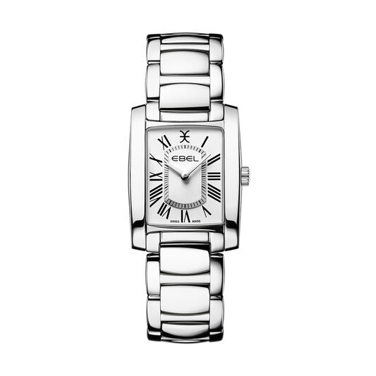 Ebel Brasilia Quartz Stainless Steel On Bracelet Ladies Watch 1216461