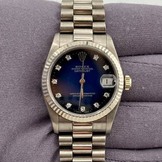 Pre-Owned Rolex Datejust Midsize President 68279