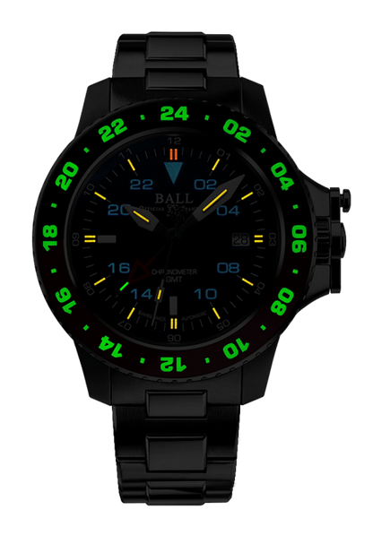 Ball Roadmaster Marine GMT (40mm) DG3000A-S14CJ-BK
