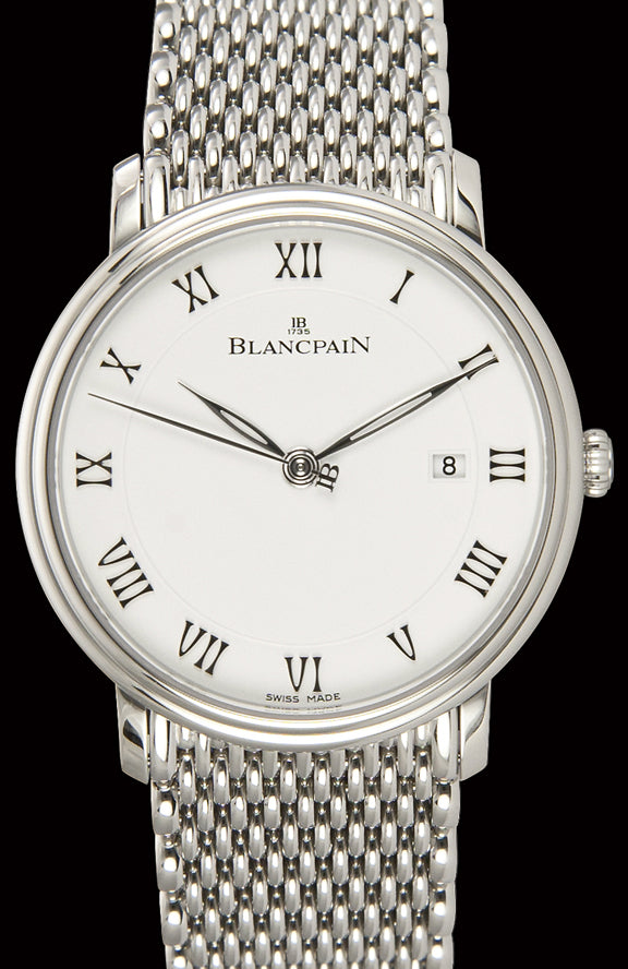 Blancpain Villeret Ultraplate Steel Ultra Thin Automatic 6651-1127-MMB