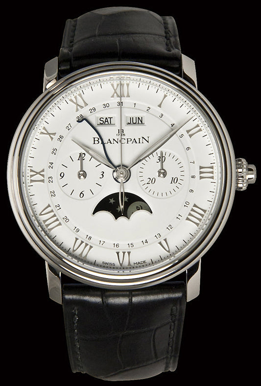 Blancpain Villeret Single-Pusher Chronograph Steel 6685-1127-55B