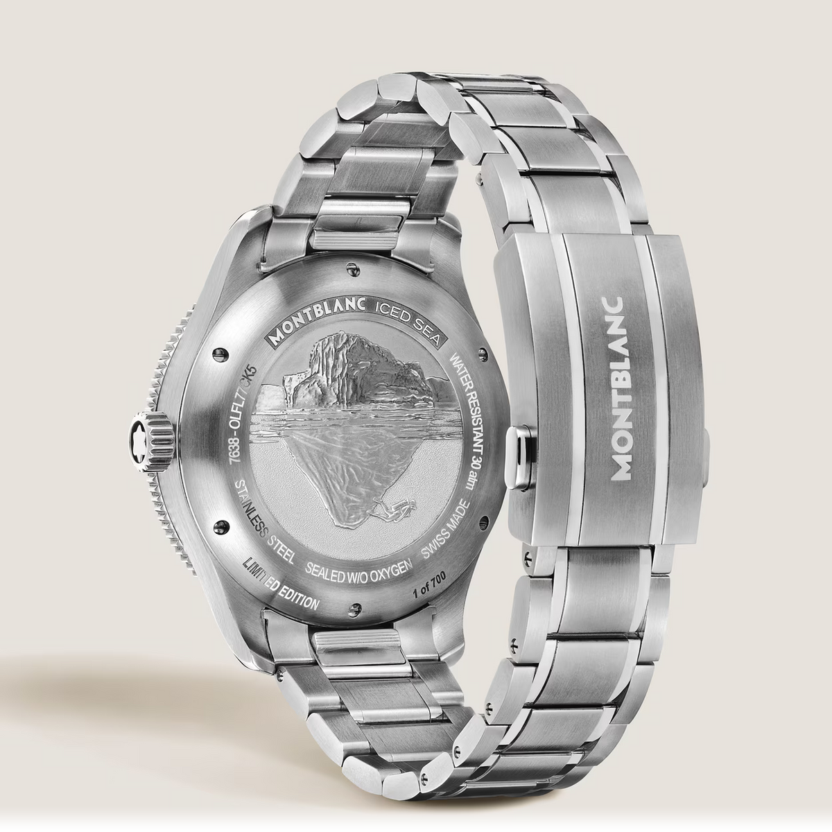 Montblanc Iced Sea Automatic Date 0 Oxygen Limited Edition - 700 Pieces MB137211