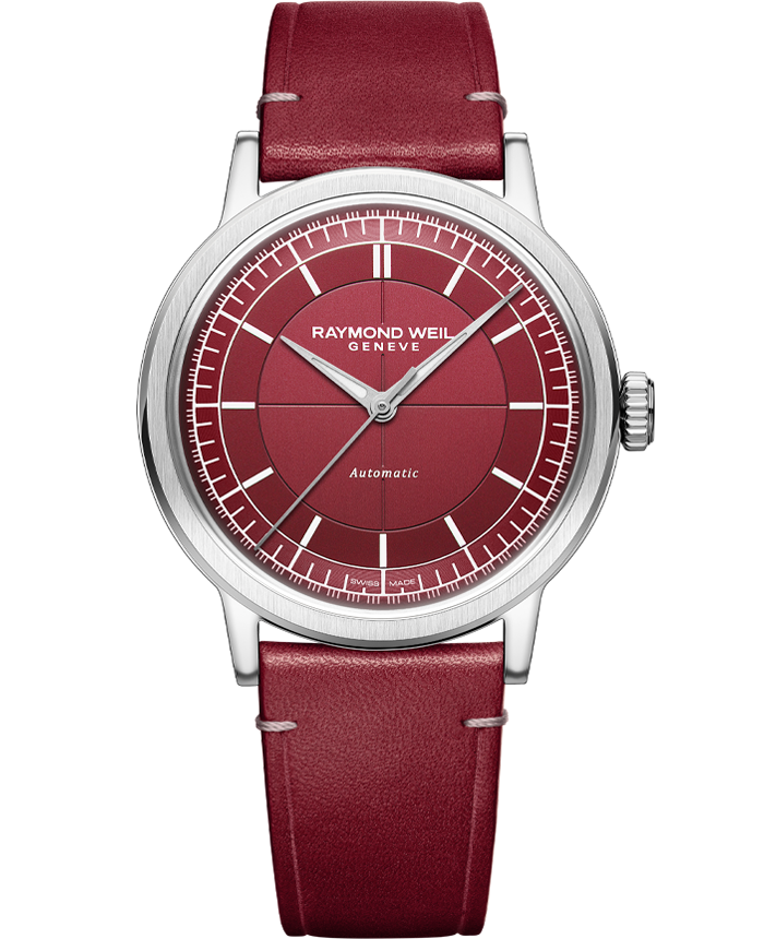 Millesime Automatic Infinite Burgundy Watch, 39mm