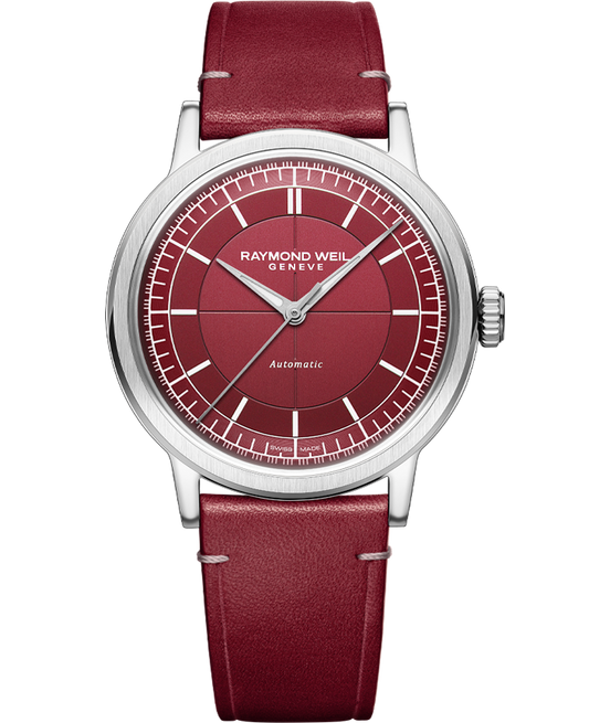 Millesime Automatic Infinite Burgundy Watch, 39mm