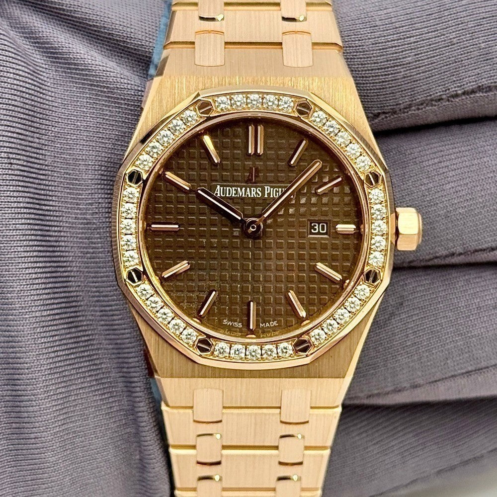 Pre-Owned Audemars Piguet Royal Oak Ladies 67651OR.ZZ.D080CA.01