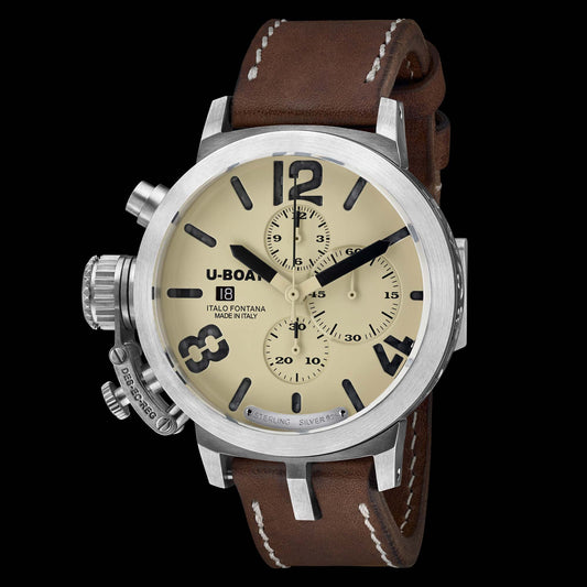 U-Boat Classico 48 Chrono 925 Beige/Black 7452