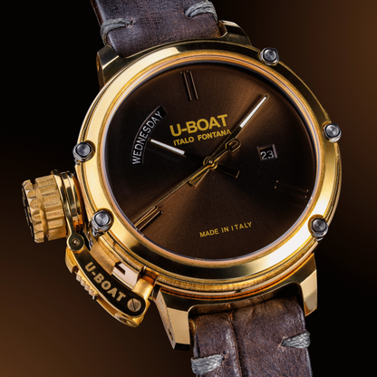 U-Boat CHIMERA DAY DATE UNICO BROWN - U-Boat 7538/BROWN/U