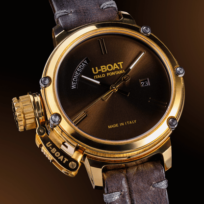 U-Boat CHIMERA DAY DATE UNICO BROWN - U-Boat 7538/BROWN/U