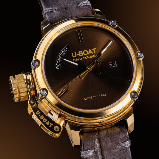 U-Boat CHIMERA DAY DATE UNICO BROWN - U-Boat 7538/BROWN/U
