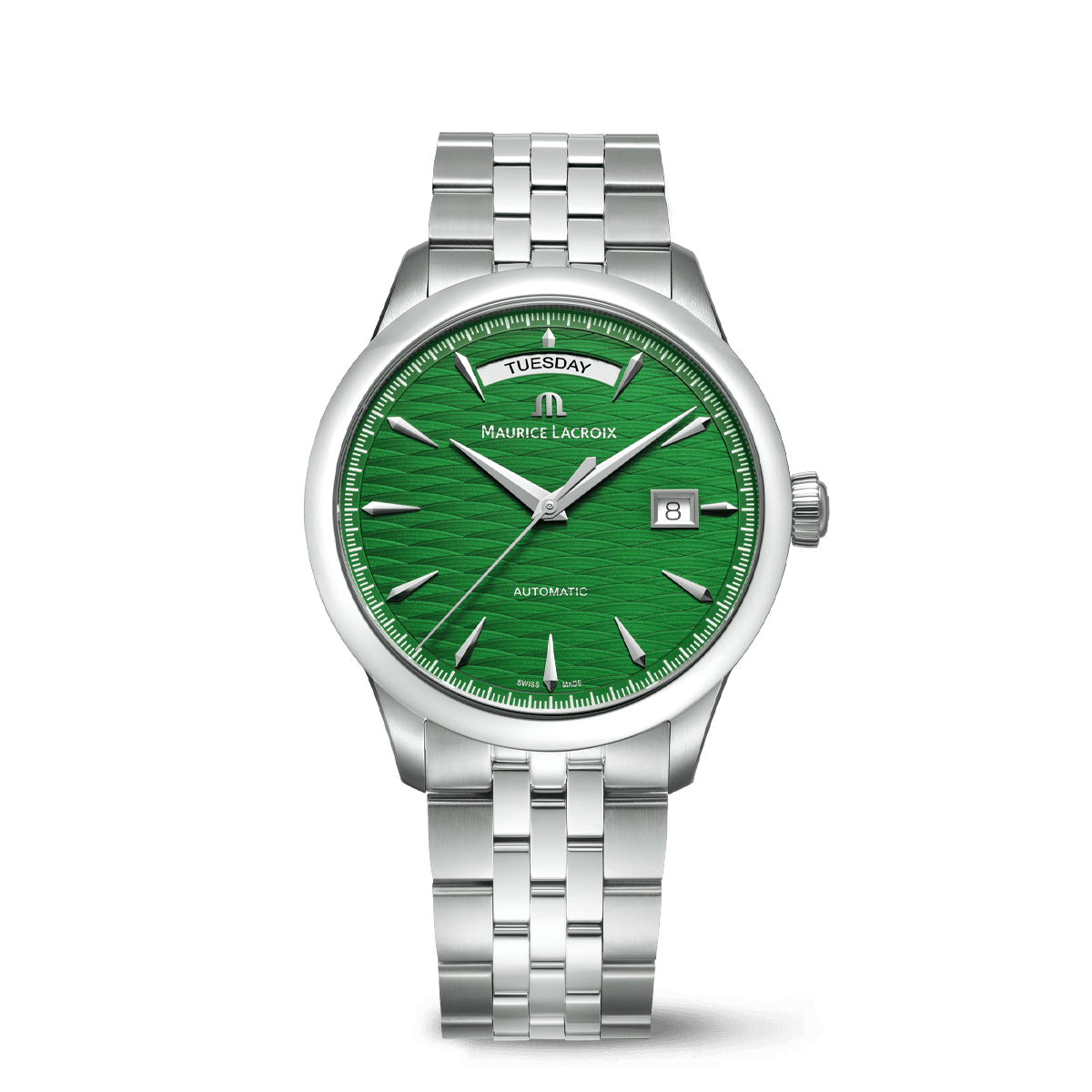 Maurice Lacroix 1975 AUTOMATIC VAGUES DU JURA GREEN 756058-SS002-630-1