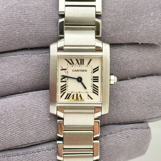 Pre-Owned Cartier Tank Francaise W51008Q3 - 2384