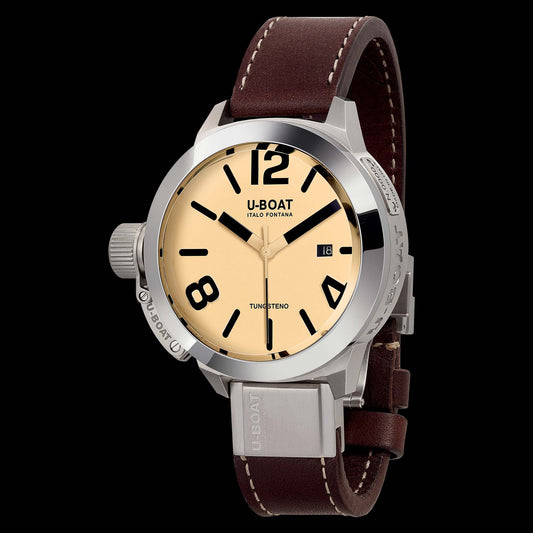 U-Boat Classico 50 Tungsten AS 2 Tan Dial 8091