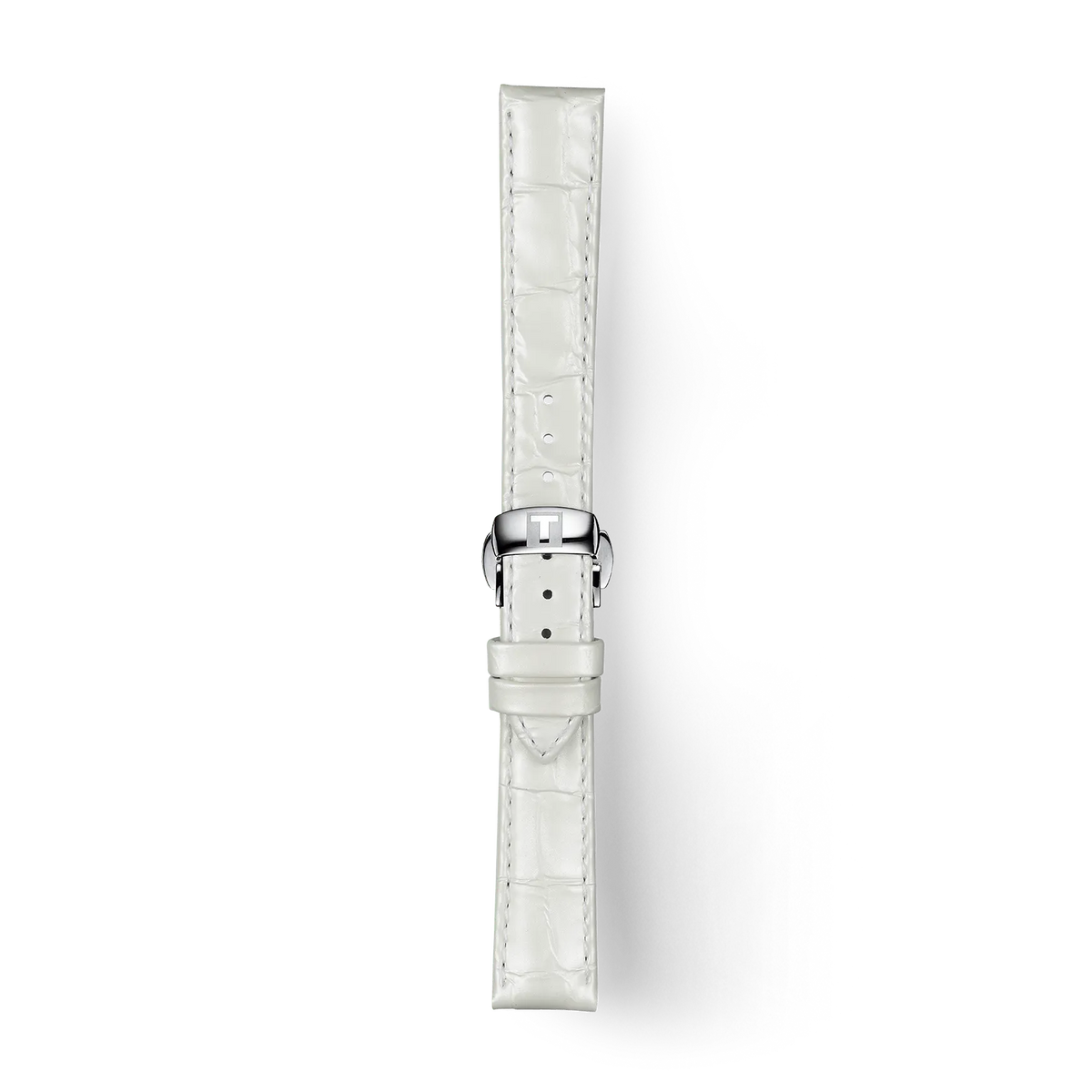 Tissot Official White Leather Strap Lugs 16 mm T852036795