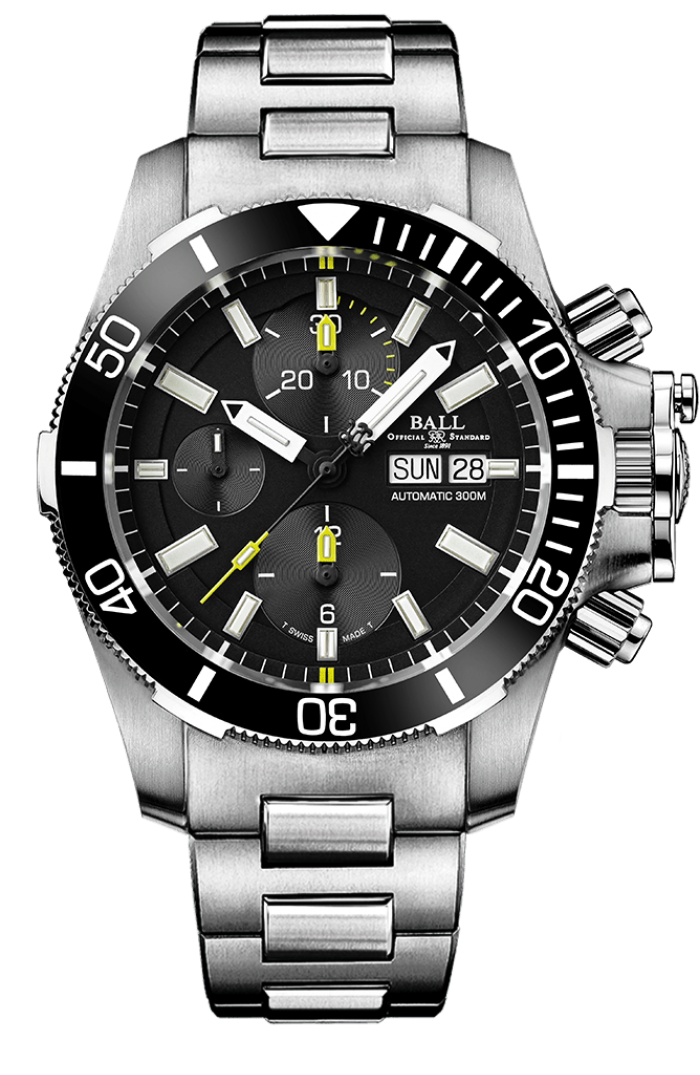 Engineer Hydrocarbon Submarine Warfare Ceramic Chronograph