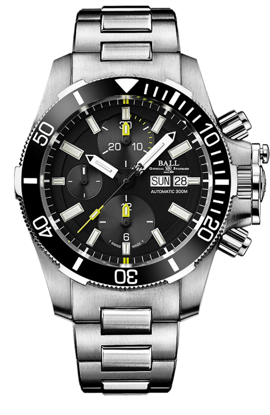 Engineer Hydrocarbon Submarine Warfare Ceramic Chronograph