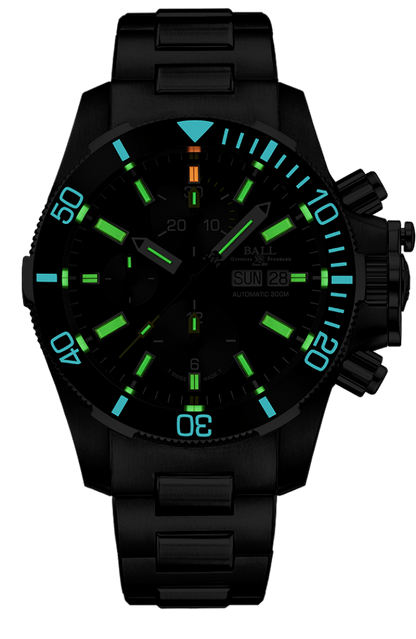 Engineer Hydrocarbon Submarine Warfare Ceramic Chronograph