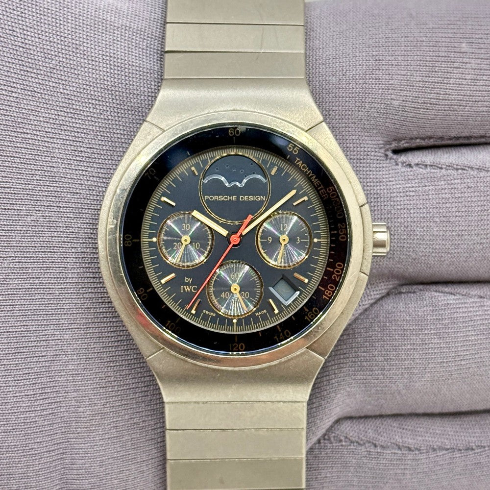 Pre-Owned IWC Porsche Design Moonphase Chronograph IW3742