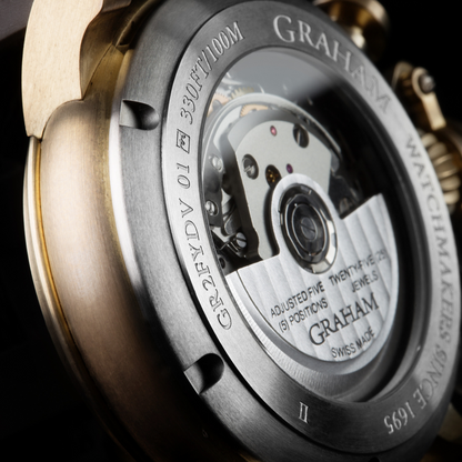 Graham CHRONOFIGHTER VINTAGE BRONZE & BLACK 2CVAK.B26A