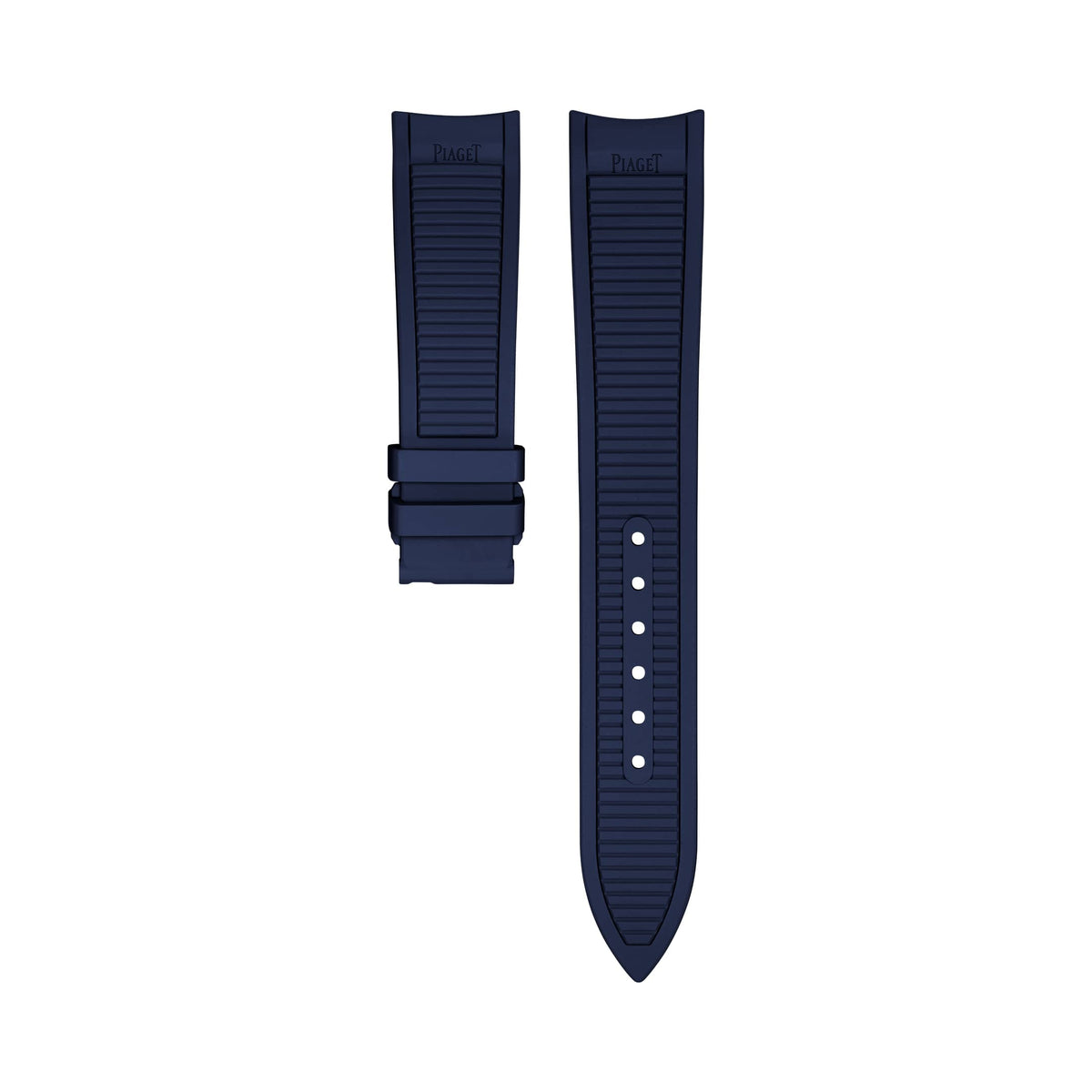 Piaget Polo 42mm Blue Panda Rubber Strap MXE0G4J8