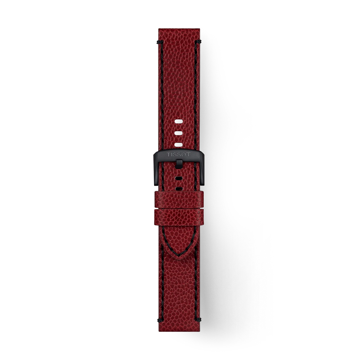 Tissot Official Burgundy Leather Strap Lugs 22mm T852049048