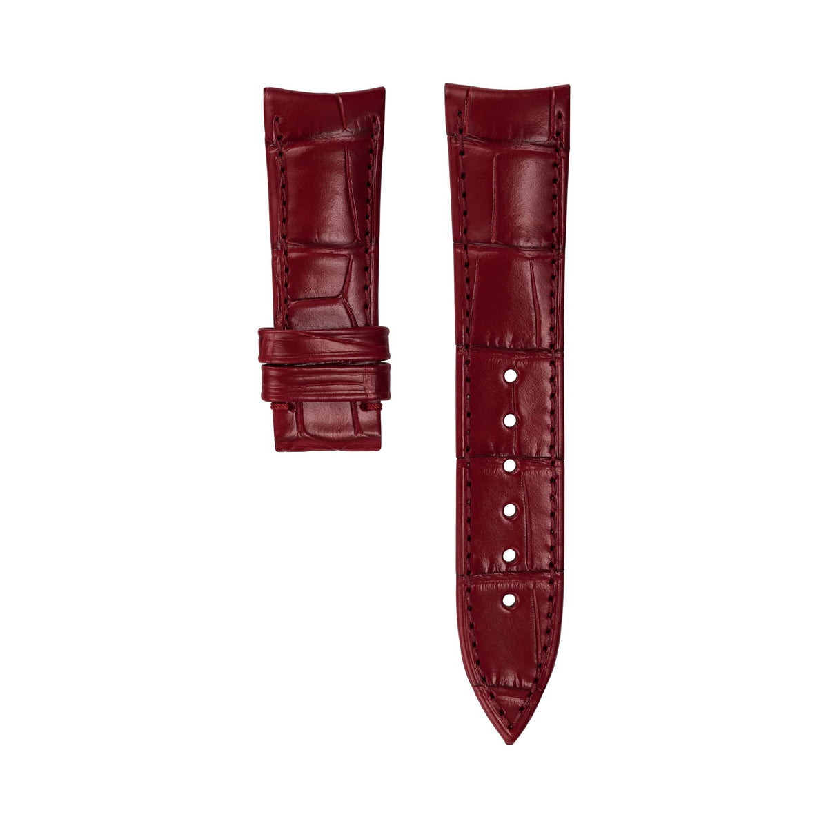 Piaget Polo 36mm Red Alligator Strap MXE0J3QR