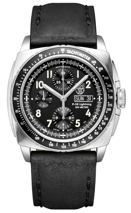 Luminox P-38 Lightning Automatic Valjoux Chronograph 9460 Series Men's Watch 9461