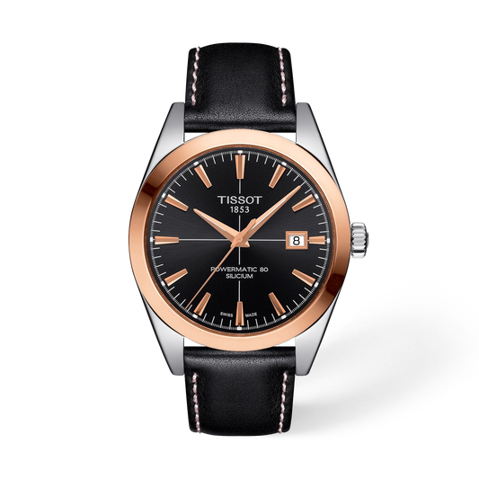 Tissot Gentleman Gold bezel 40mm T9274074605100