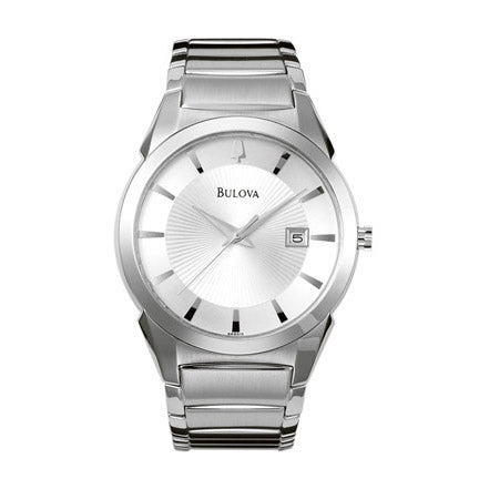 Bulova Men's Bracelet Calendar Watch #96B015