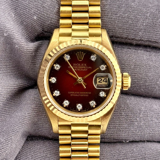 Pre-Owned Rolex Datejust Lady President 69178
