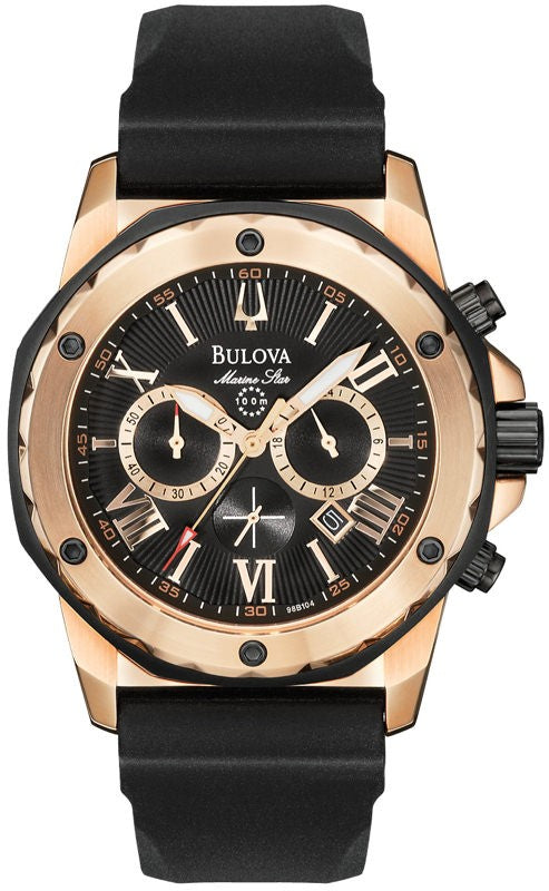 Bulova Men's Marine Star Calendar Watch #98B104