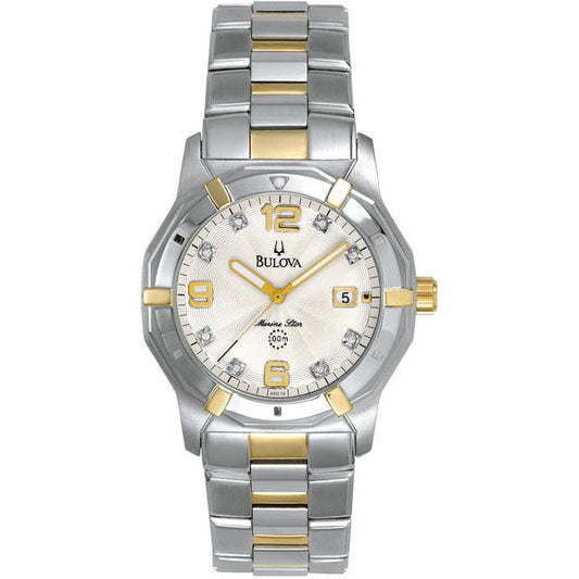 Bulova Men's Marine Star Diamond Accent Watch #98D18