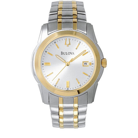 Bulova Men's Two-Tone Bracelet Watch #98H18