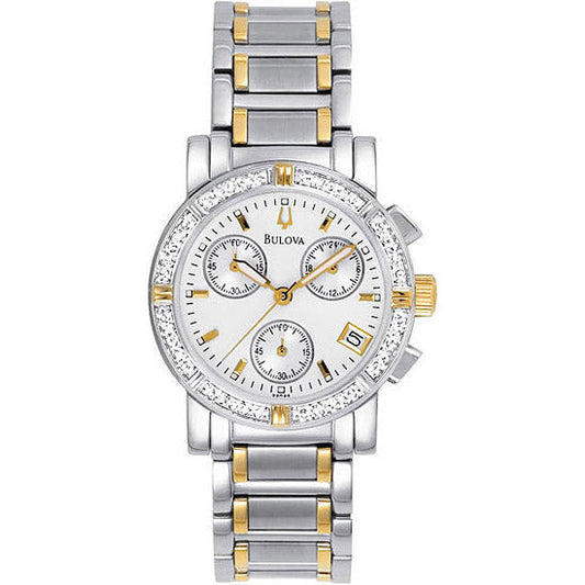 Bulova Women's Diamond Chronograph Watch #98R98